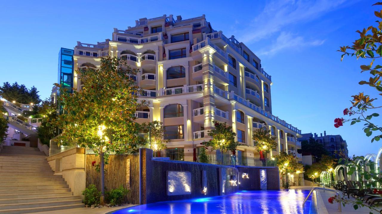 Luxurious And Panoramic Apartments At The Beach In La Mer Complex Golden Sands Exterior foto